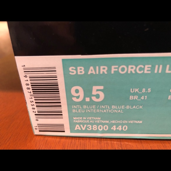 Nike SB Air Force II Low QS - Picture 9 of 10